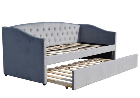 เตียงนอนเล่น Trundle Daybed Cruve Shape