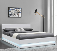 28 Slats 500 Lbs White Gas Lift Bed สำหรับพื้นที่จัดเก็บ
