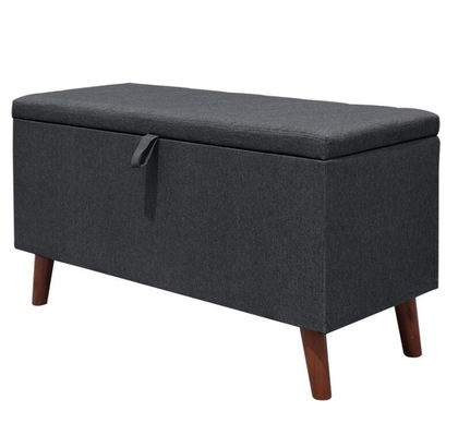 ที่เก็บผ้าสีเทาเข้ม Ottoman