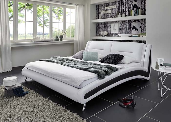 Ottoman Luxury Classic Royal Curved King Size Bed Set เฟอร์นิเจอร์ห้องนอน